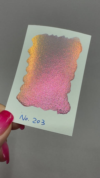 No.178-1 Half Tropical Series Handmade Super Color Shift Watercolor Paint