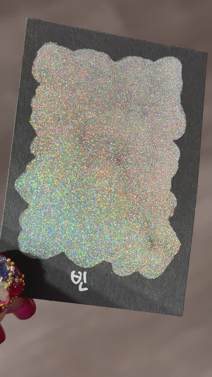 Vienna Half Renaissance series Handmade Colored Hologram Sparkle Watercolor Paint