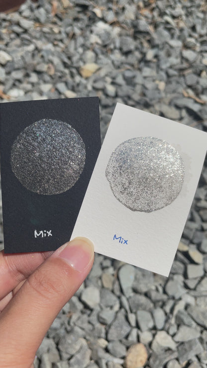 Mix Diamond Sparkle glitter Handmade watercolor paints