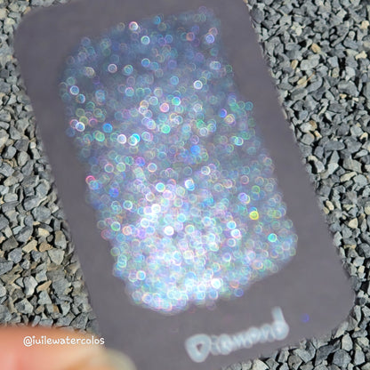 Diamond Shimmer watercolor paints Half pans