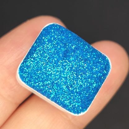 B7 Glitter chunky glitter watercolor paint Half pan