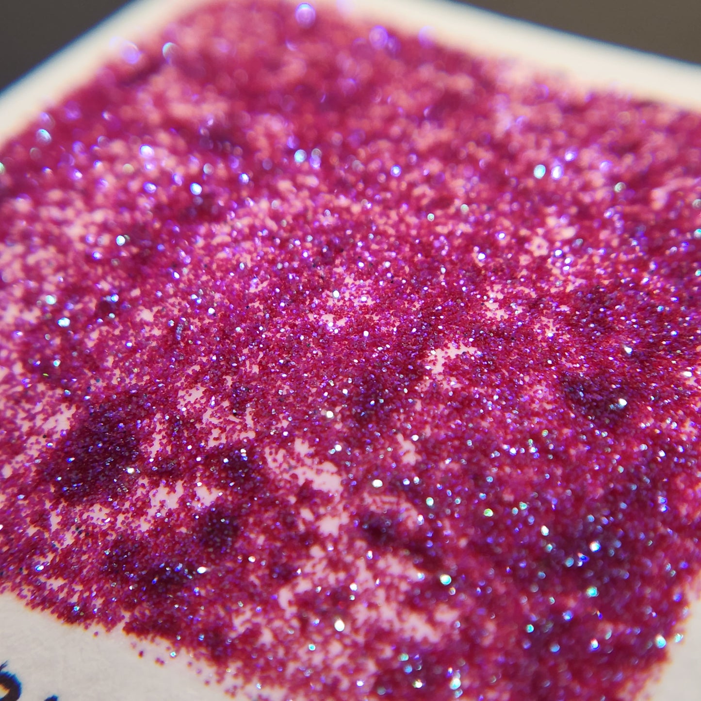 B5 Glitter chunky glitter watercolor paint Half pan