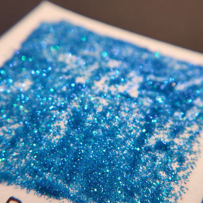 B7 Glitter chunky glitter watercolor paint Half pan