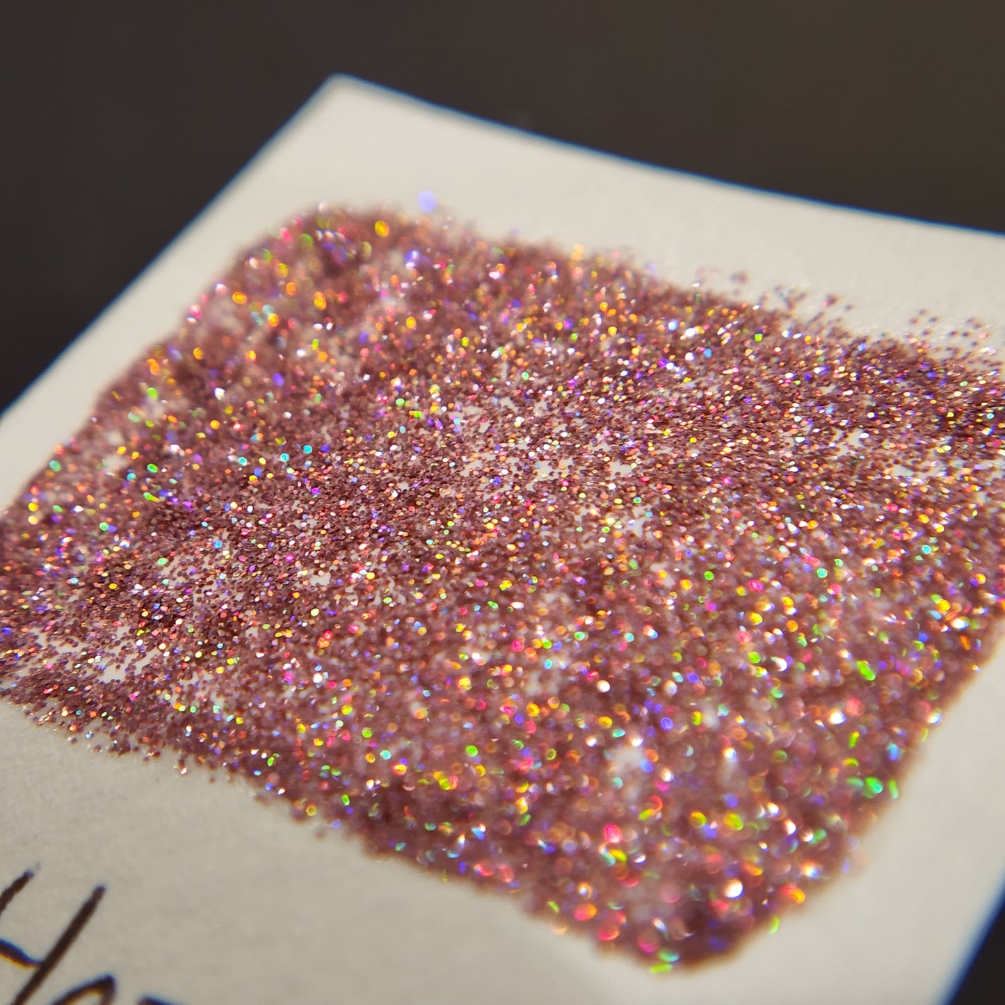 Haze Galaxy Chunky Holo glitter watercolor paints half pan