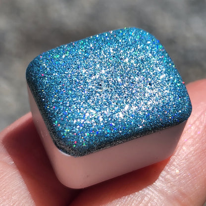 HG9 Holo Glitter Handmade watercolor paints holographic half pan