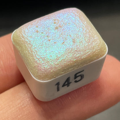 No.145 Fairy half /quarter/Button colorshift handmade watercolor paints