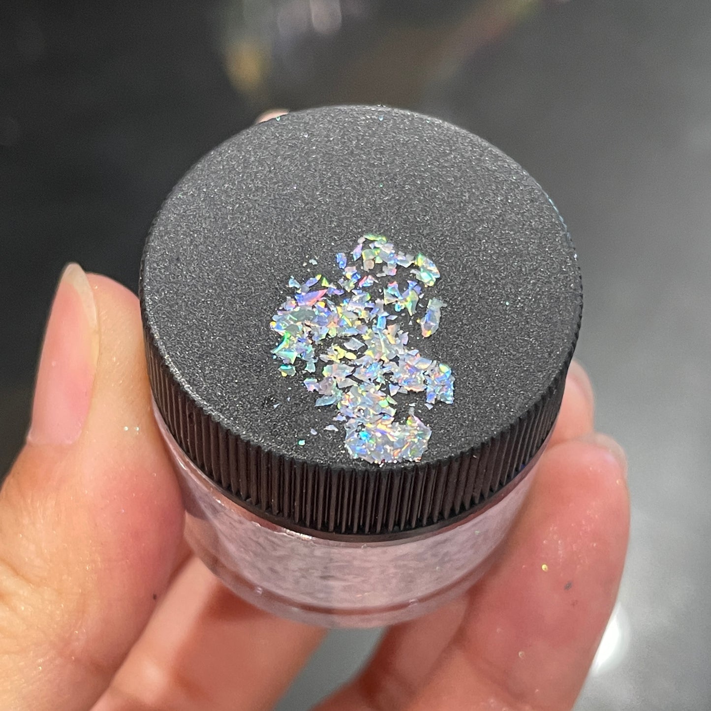 Holo flakes Acrylic handmade hologram paints 1/4 fl oz.