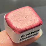 Strawberry Moonshine pink watercolor paints half pan