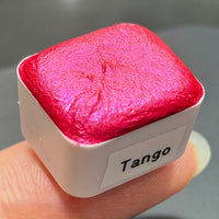 Tango pink watercolor paints Half pans