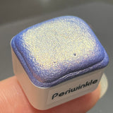 Periwinkle purple watercolor paints Half pans