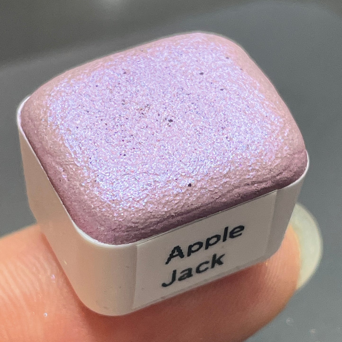 Apple jack purple Unicorn Series watercolor paints half pan