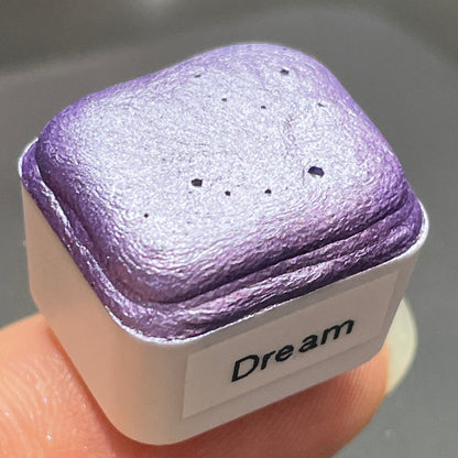 Dream watercolor purple paints half pans