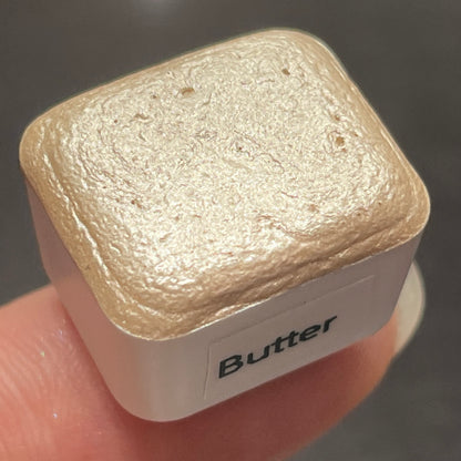 Butter Gold Handmade gold shimmer watercolor paints