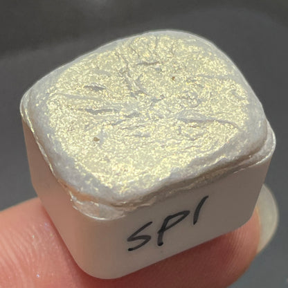 SP1 gold sparkle GDSP watercolor paints Half pans
