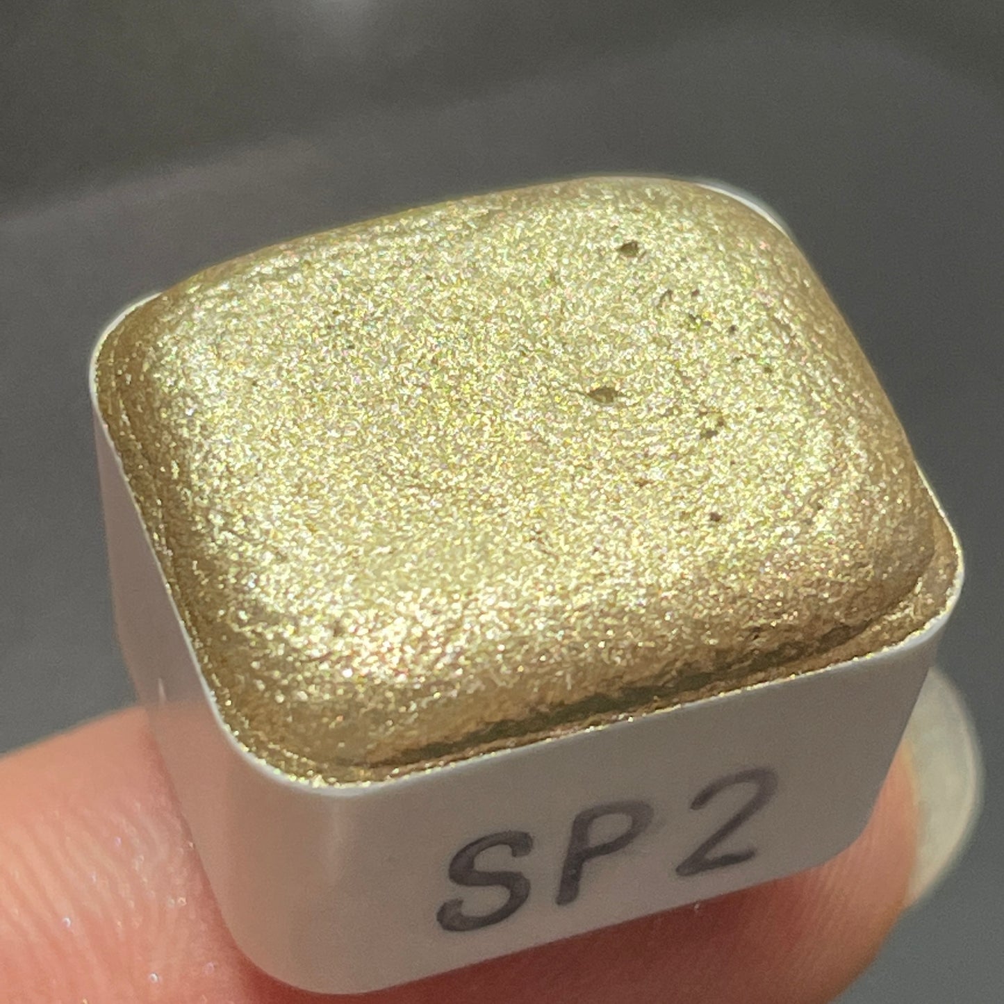 SP2 gold sparkle GDSP watercolor paints Half pans