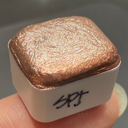 SP5 gold sparkle GDSP watercolor paints Half pans