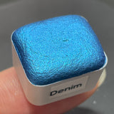 Limited Denim blue watercolor paints half pan