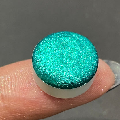 Button Galaxy set for Handmade Chunky Holo glitter watercolor paints half pans in Tin case