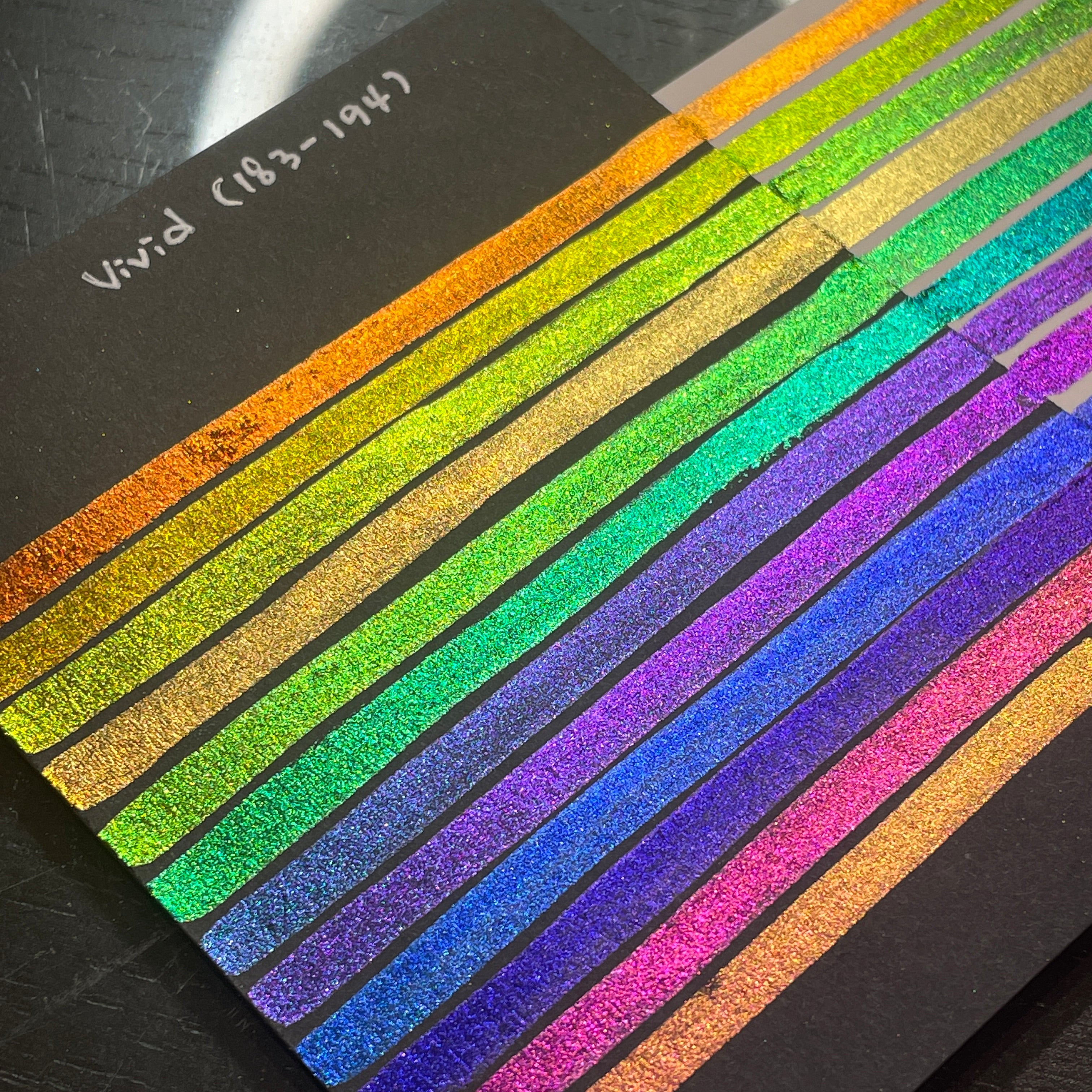 Half [No.183 to 194] Vivid series Handmade Super Chrome