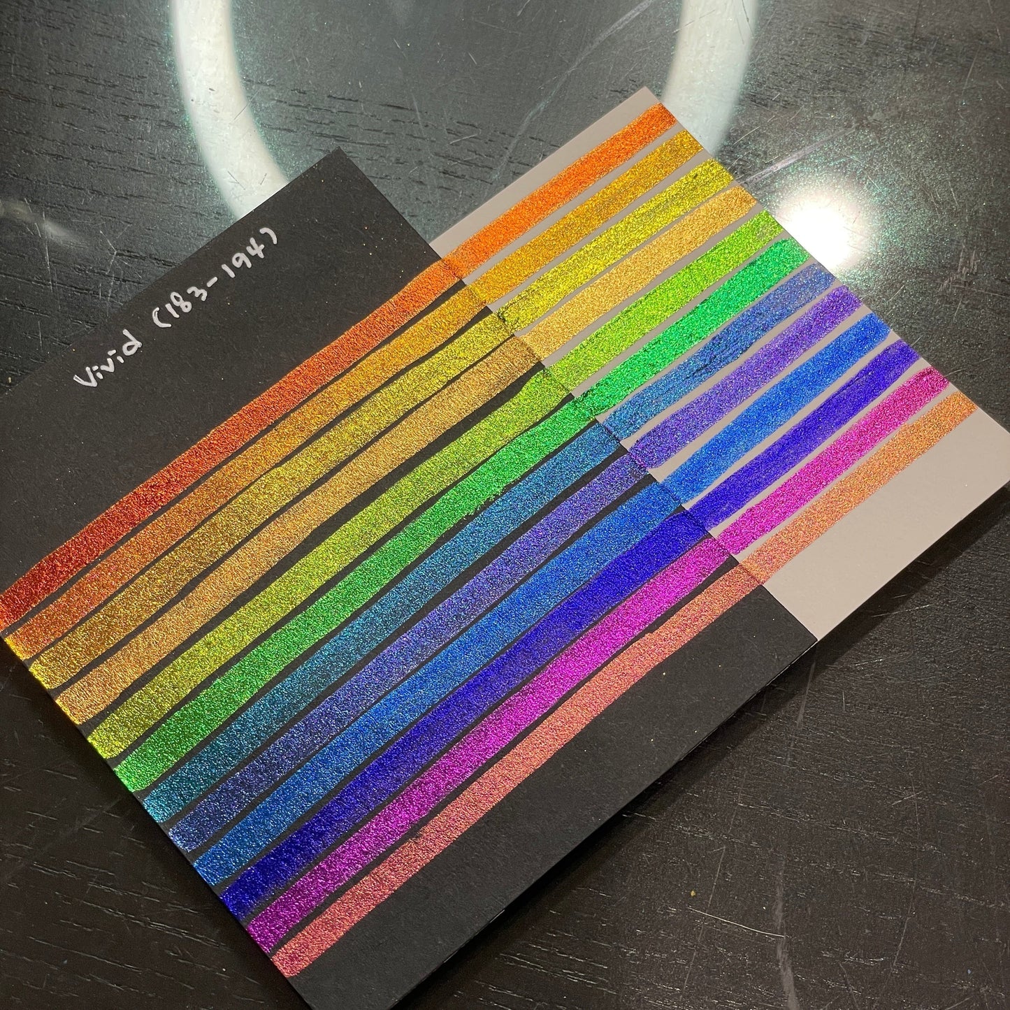 No.194 Half  Vivid series Handmade Super Chrome Color Shift Watercolor Paint