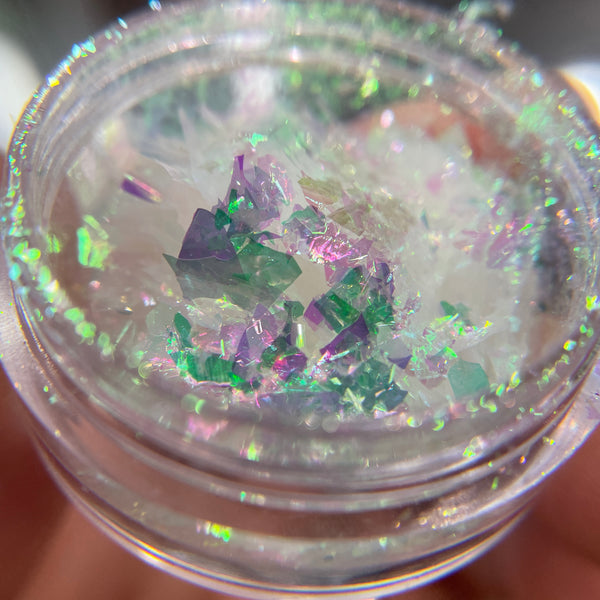 Flakes 4 Shiny Fairy Iridescent Aurora Color Shift Flake Chameleon Nail Cosmetic DIY Resin Epoxy Art Craft