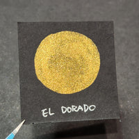 El Dorado shimmer watercolor paints Half pans