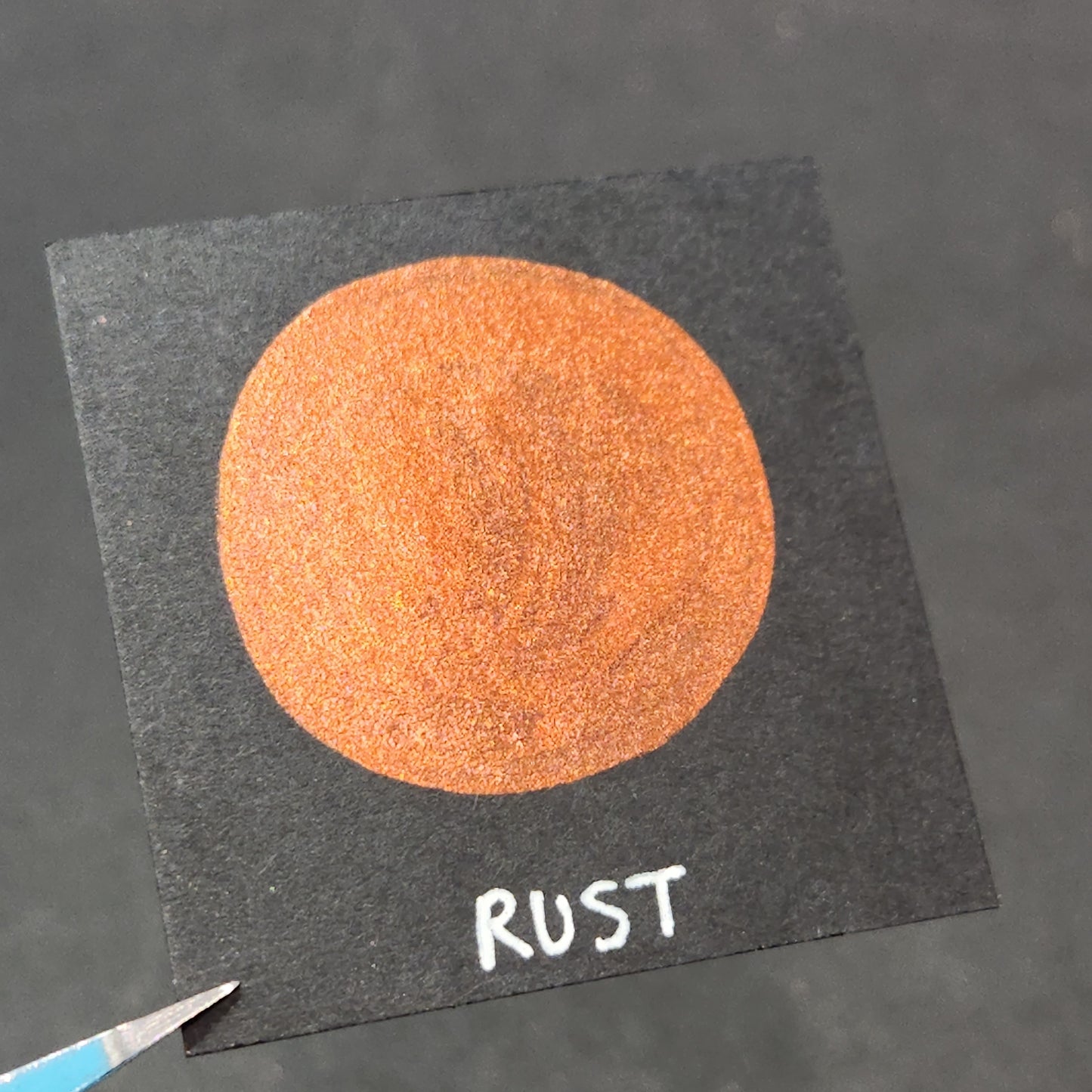 Rust Extra fine Bronze watercolor paints Half pans