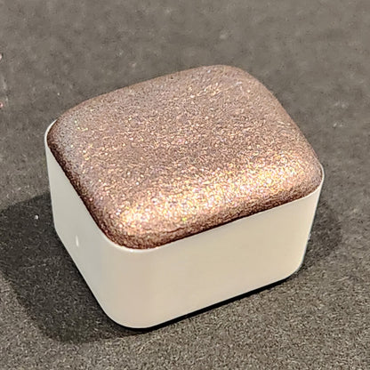 Half pan History 3 handmade shimmer mica watercolor paints