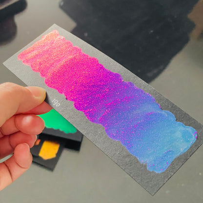 No.190 Half  Vivid series Handmade Super Chrome Color Shift Watercolor Paint