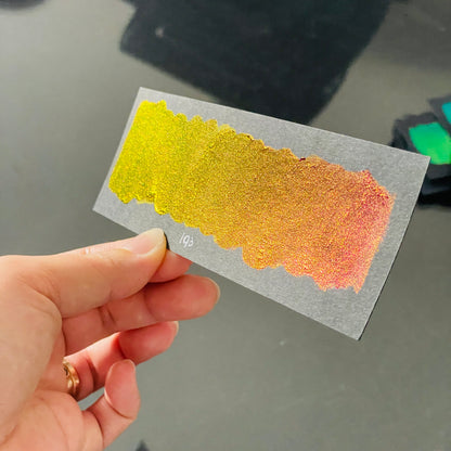 No.193 Half  Vivid series Handmade Super Chrome Color Shift Watercolor Paint