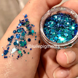 10g, 30G Y4G Glitter Colorshift Chameleon Chunky Nail DIY Resin Epoxy Art Craft
