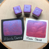 Flash dance pink watercolor paints half pans