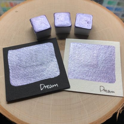 Dream watercolor purple paints half pans