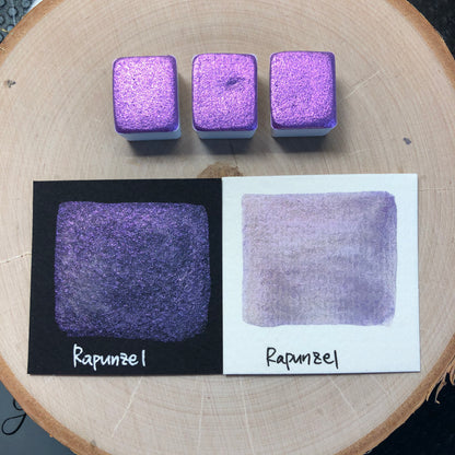 Rapunzel Disney princess watercolor paints half pans