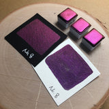 No.8 number series Handmade color shift watercolor paints chrome pigments Half/Quarter/Mini