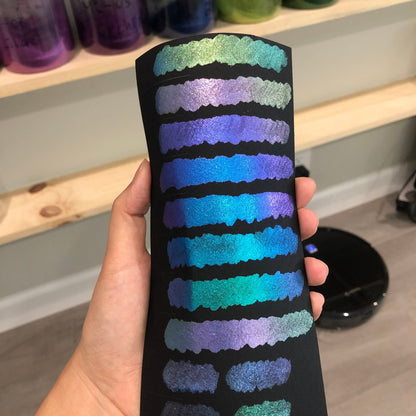 Oceans 8 Chameleon Colorshift watercolor paint
