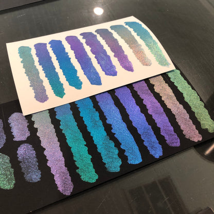Oceans 8 Chameleon Colorshift watercolor paint