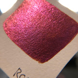 RC 4 Chameleon color shift glitter pigments watercolor paint half pan