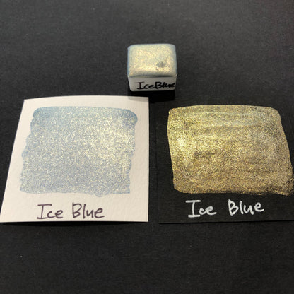 Ice Blue watercolor paints Half pan
