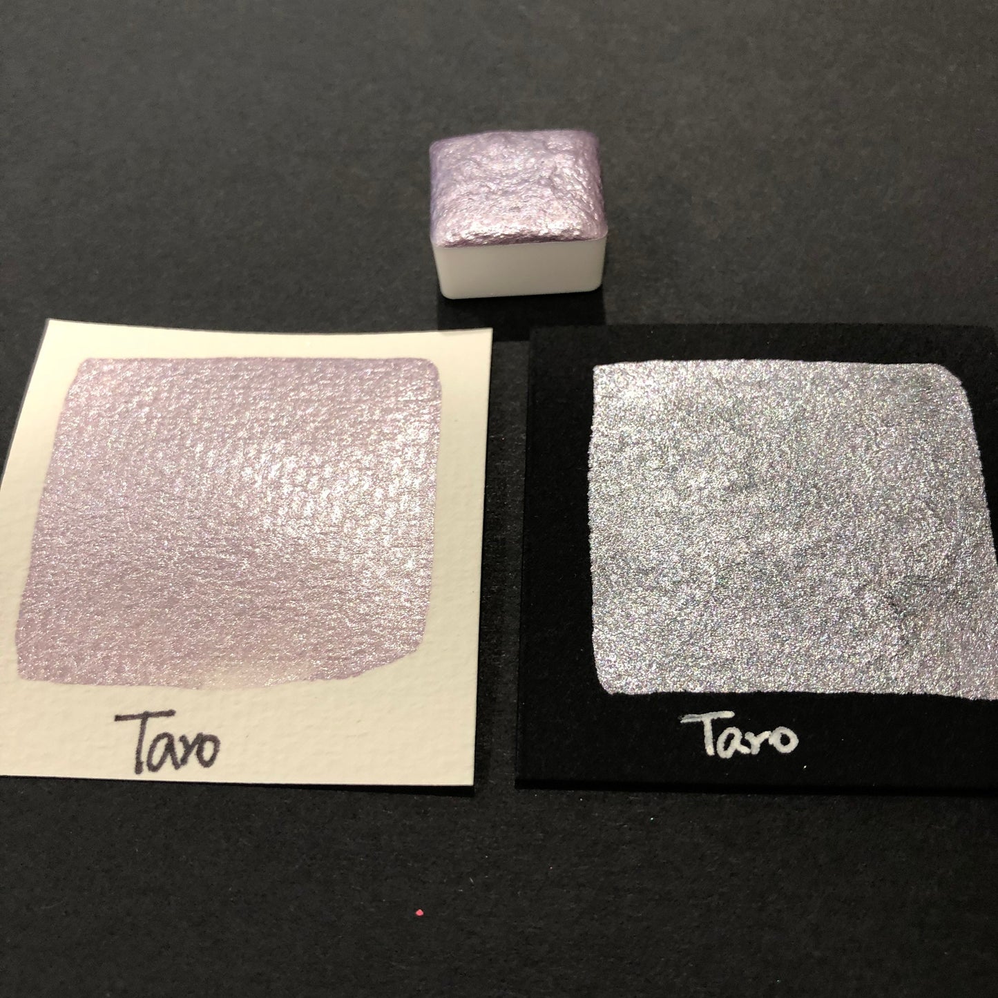 Taro purple watercolor paints Half pan