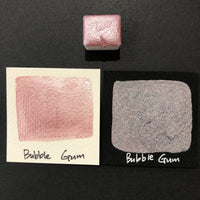 Bubble Gum pink watercolor paints Half pan