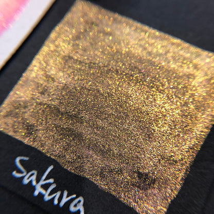 Sakura pink watercolor paints Half pans