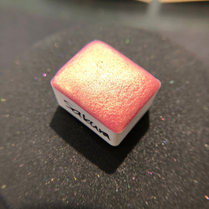 Sakura pink watercolor paints Half pans