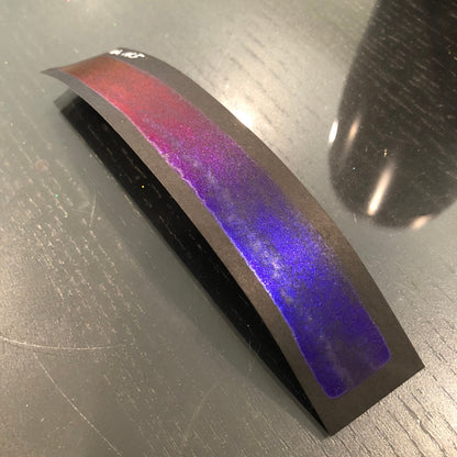 No. 14.5 Shiny handmade colorshift watercolor paints Half pan