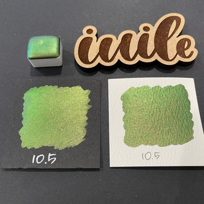 Limited No. 10.5 Shiny colorshift watercolor paint Half/Quarter/Mini