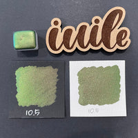 No. 10.5 Shiny colorshift watercolor paint Half/Quarter/Mini