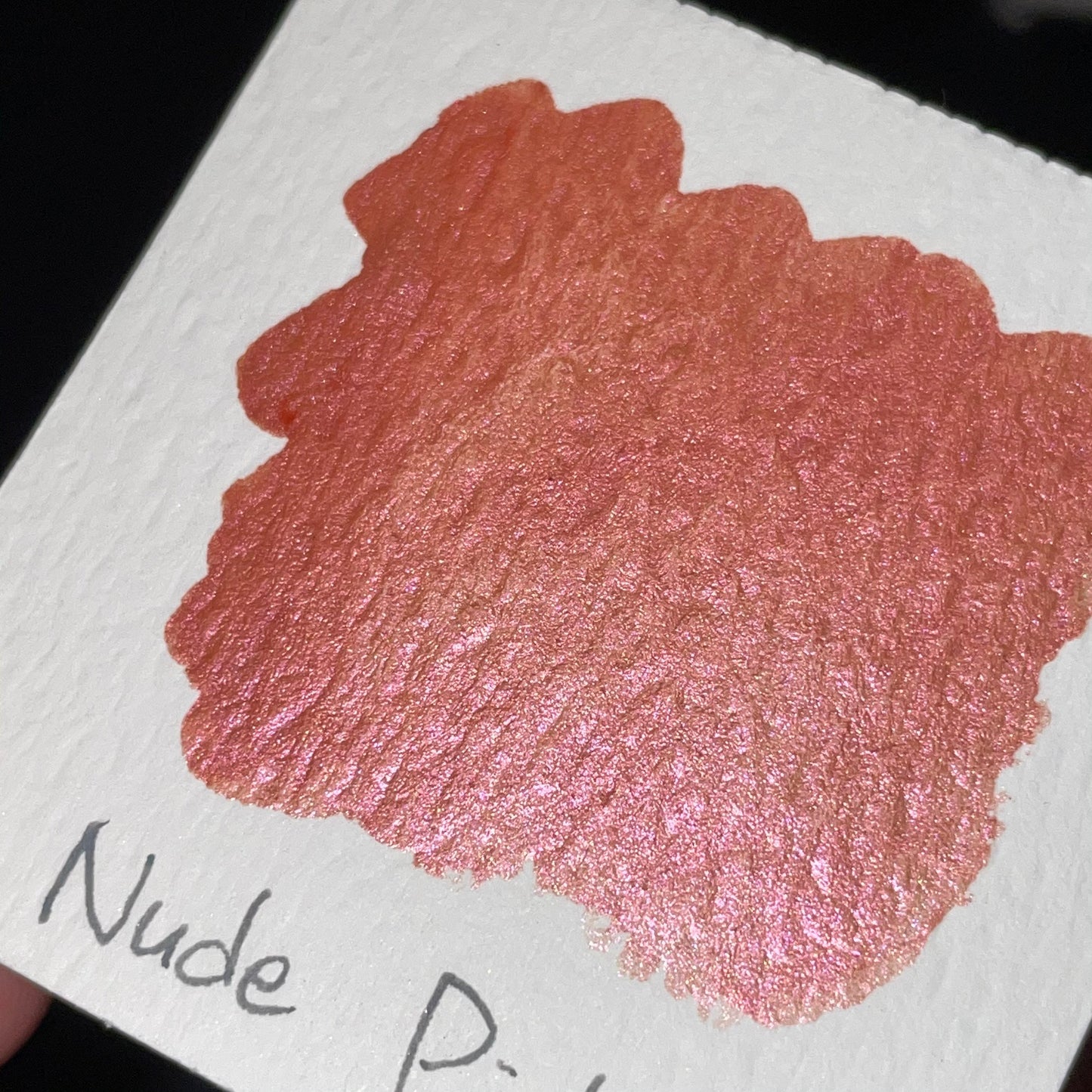 Nude Pink watercolor paints Half pans