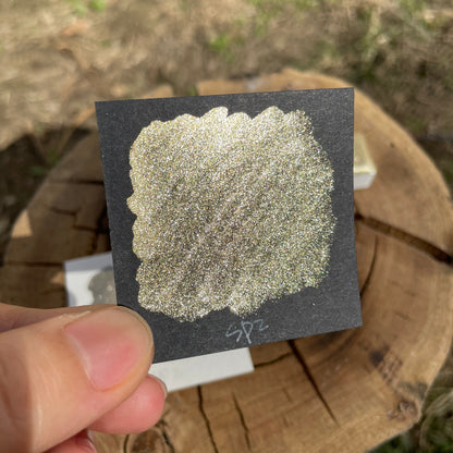 SP2 gold sparkle GDSP watercolor paints Half pans