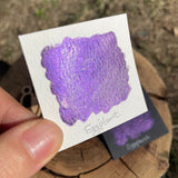 Eggplant purple watercolor paints Half pans