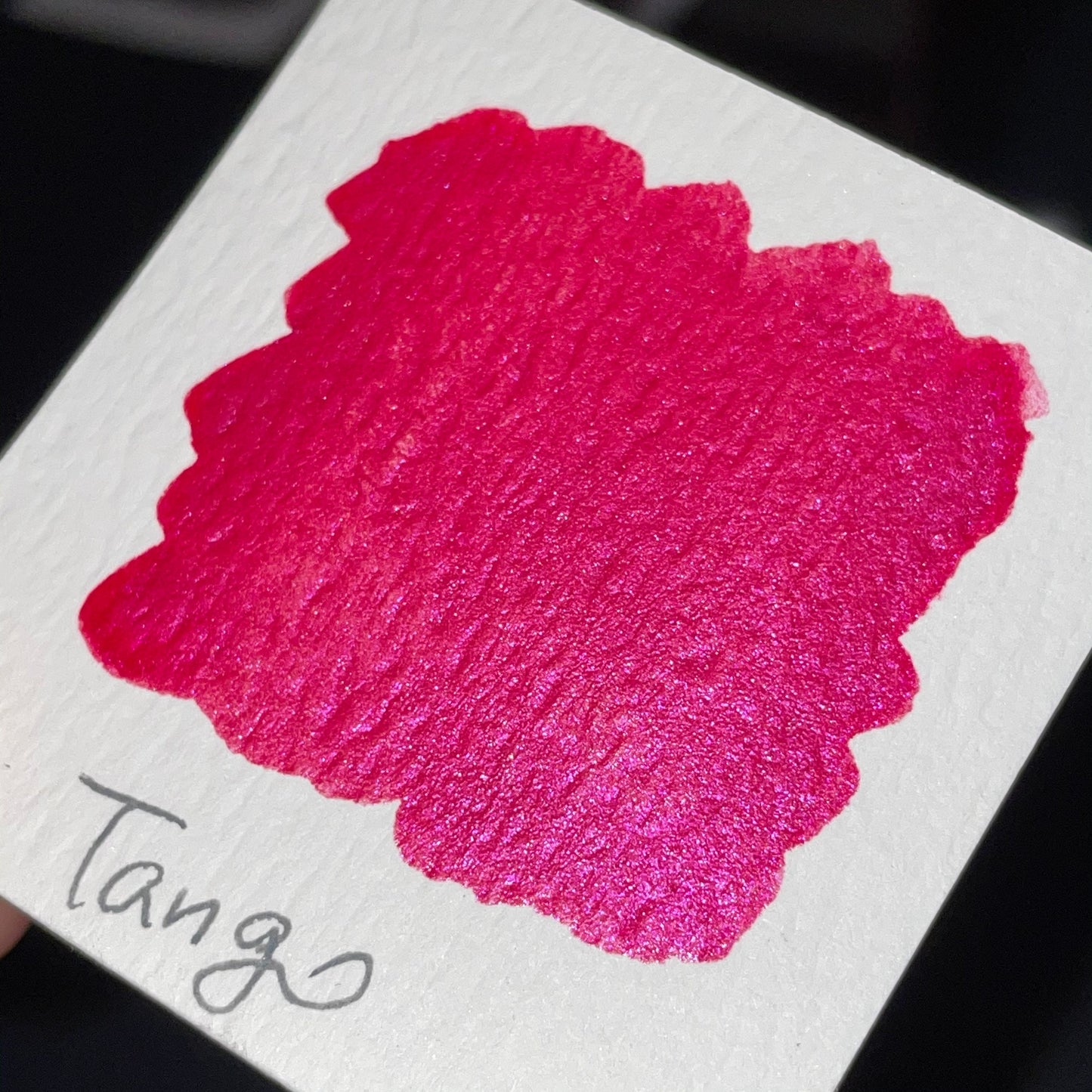 Tango pink watercolor paints Half pans